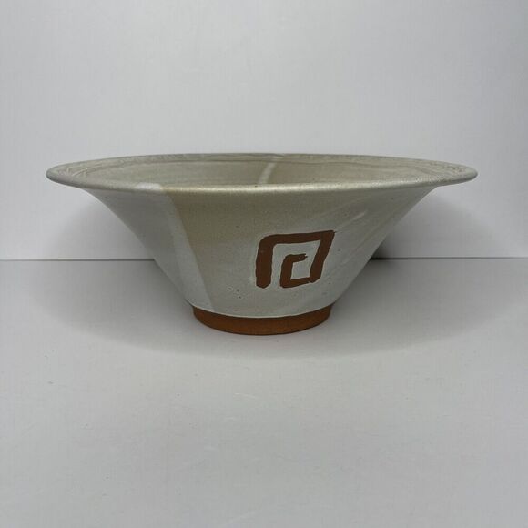 Studio‎ Western Pottery Stoneware Bowl Serving Salad Fruit Console - Picture 2 of 9